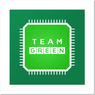 Team Green Posters and Art